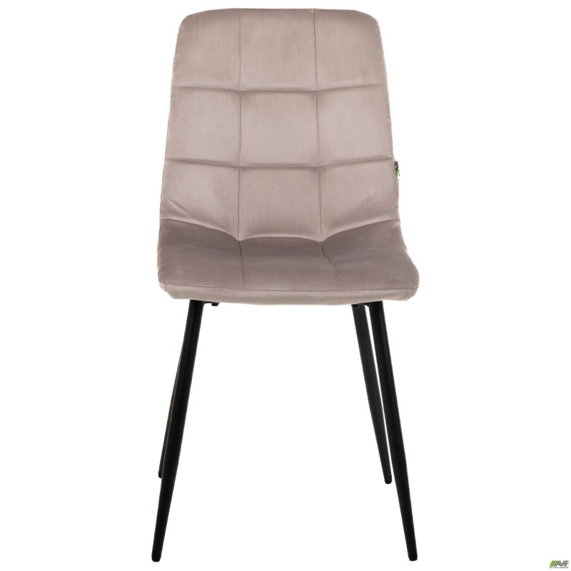Стілець Cherry-X вельвет світло-сірий AMF