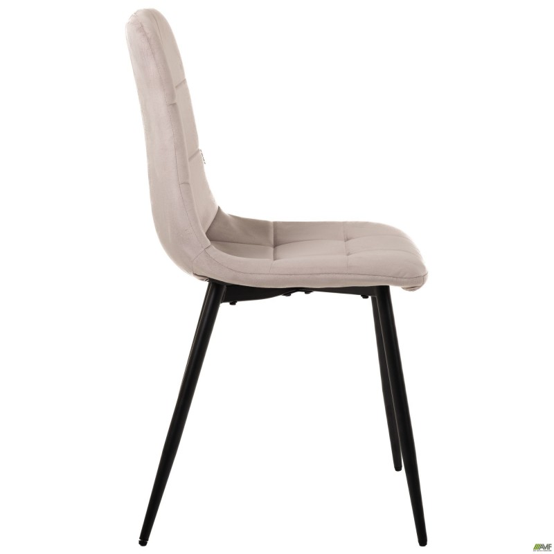 Стілець Cherry-X вельвет світло-сірий AMF