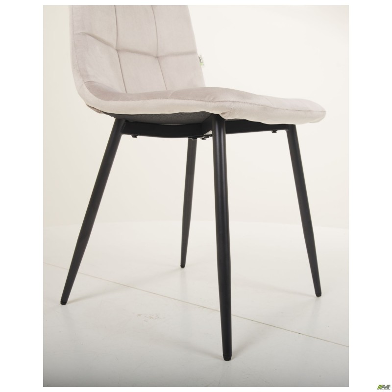 Стілець Cherry-X вельвет світло-сірий AMF