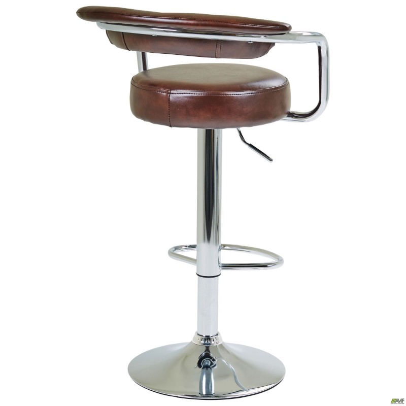 Стул барний хокер Маркіз Мадрас дк браун AMF
