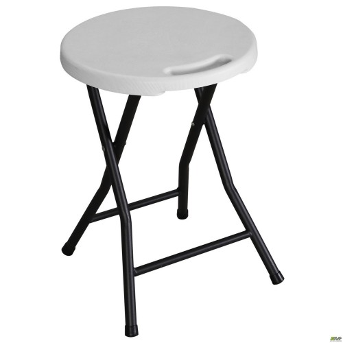 Табурет складаний Seat пластик білий AMF