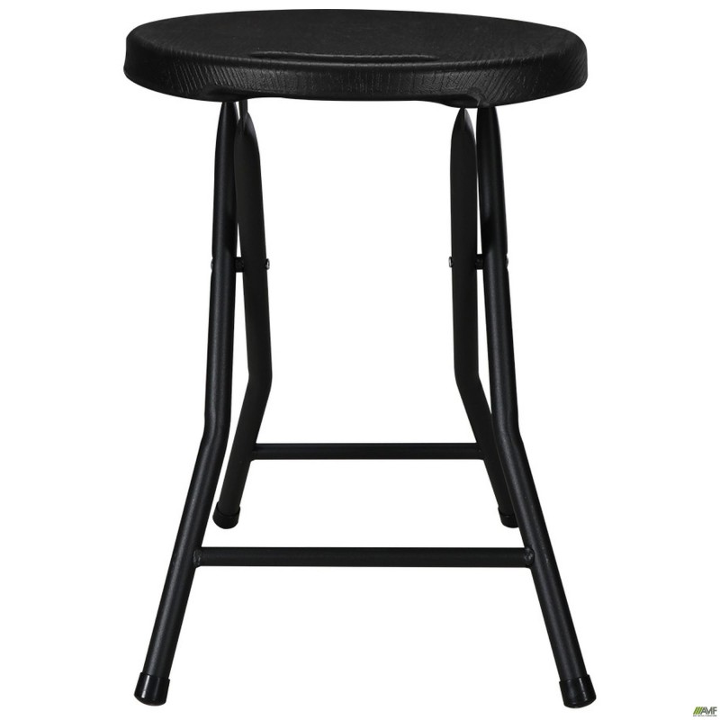 Табурет складаний Seat пластик чорний AMF