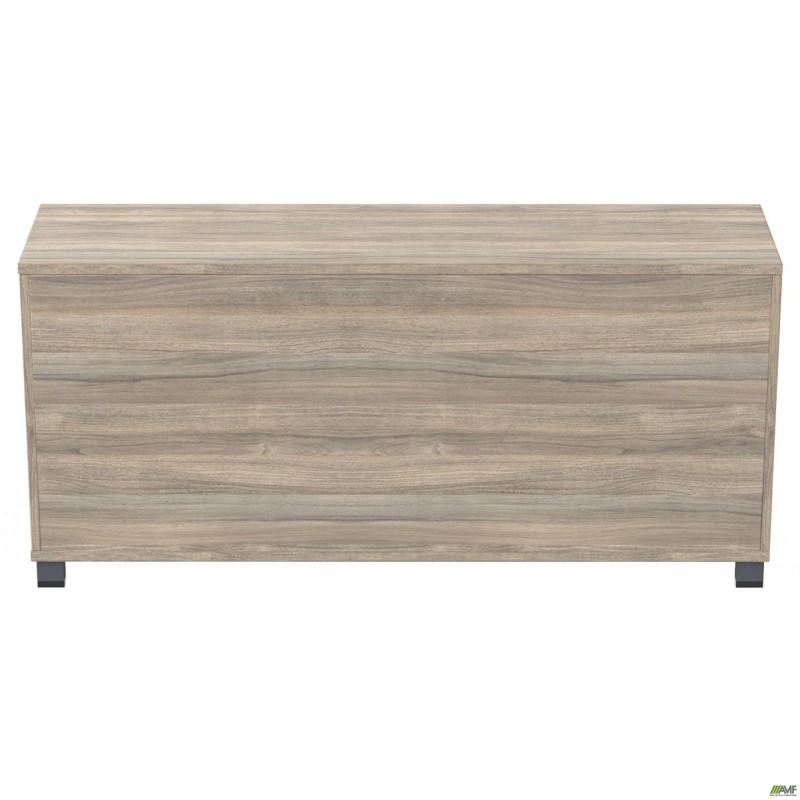 Тумба-помічник SIG-402-1 (1600х420х750мм) Опори, ручки Чорний графіт/В'яз Ліберті Димчастий AMF