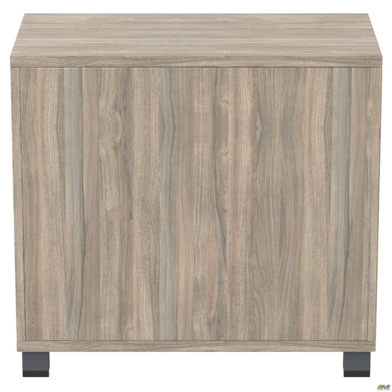 Тумба-помічник SIG-402 (800х420х750мм) Опори, ручки Чорний графіт/В'яз Ліберті Димчастий AMF