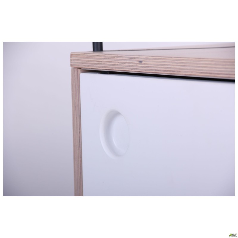 Тумба Rocky + 1 полиця, чорний графiт AMF