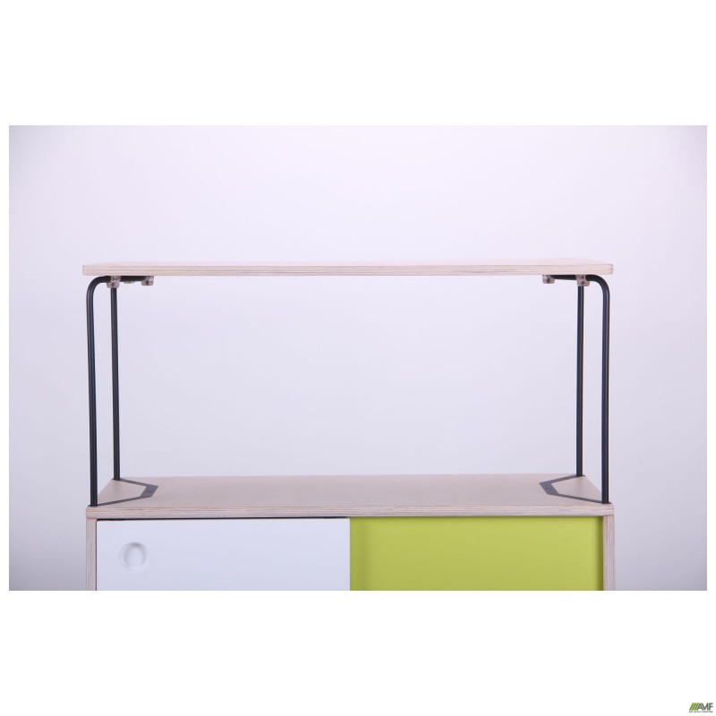 Тумба Rocky + 1 полиця, чорний графiт AMF