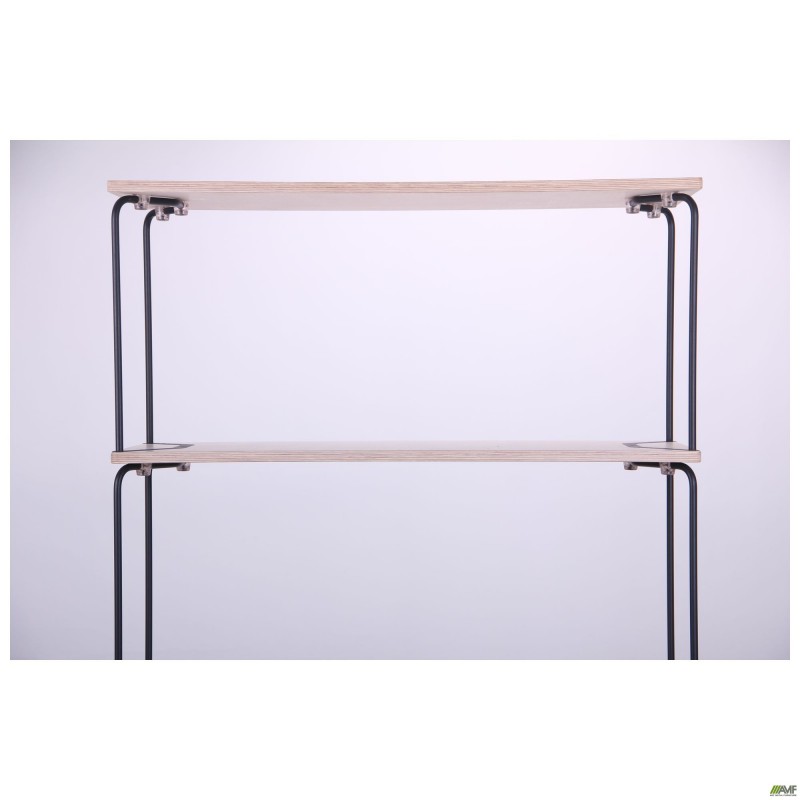 Тумба Rocky + 2 полицi, черний графiт AMF