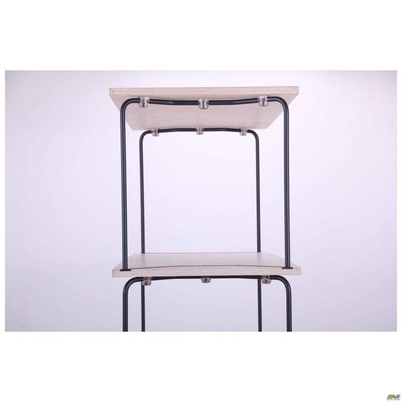 Тумба Rocky + 2 полицi, черний графiт AMF