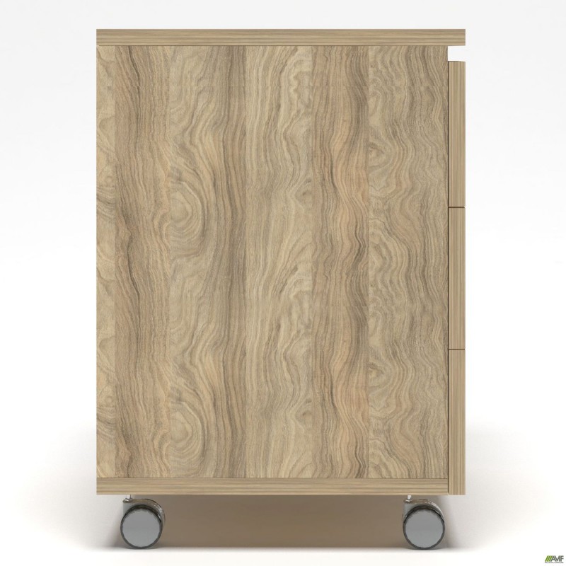 Тумба мобільна Delta DL-403 (395х400х575) Блеквуд Ячмінний AMF