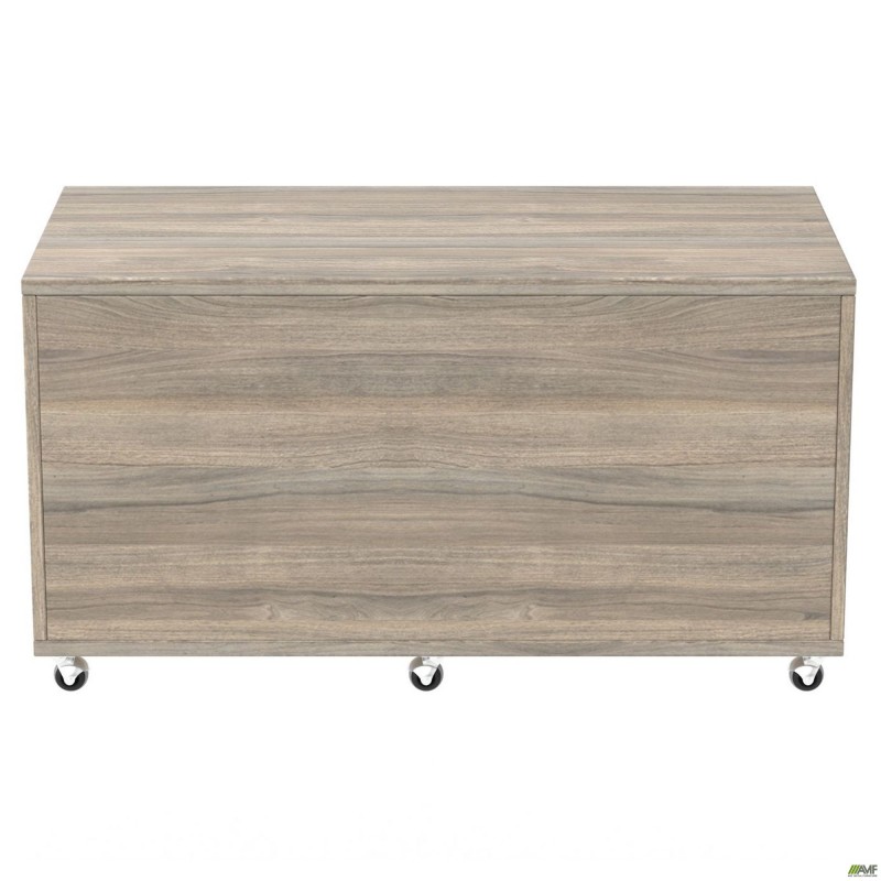 Тумба мобільна SIG-401-1 (1200х600х630мм) Ручки Чорний/В'яз Ліберті Димчастий AMF