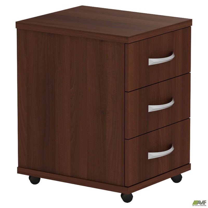 Тумба мобільна МГ-401 (420х500х620мм) горіх темний (в зборі) AMF