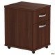 Тумба мобільна МГ-403 (420х500х620мм) горіх темний (в зборі) AMF
