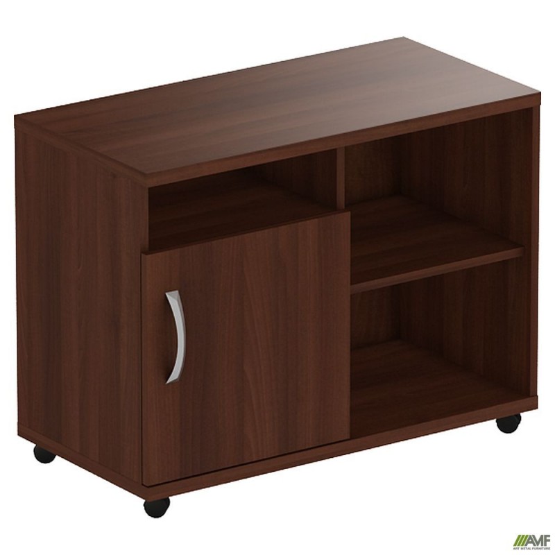 Тумба мобільна МГ-405 (816х400х620мм) горіх темний (в зборі) AMF