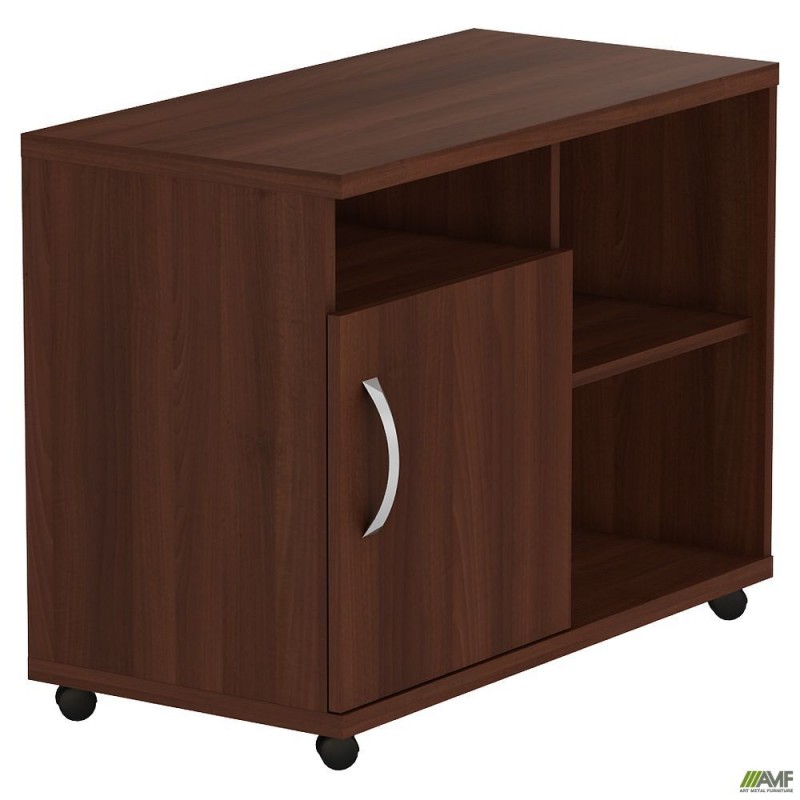 Тумба мобільна МГ-405 (816х400х620мм) горіх темний (в зборі) AMF
