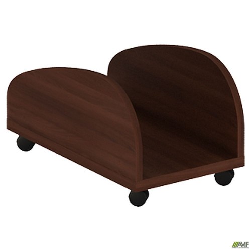 Тумба мобільна МГ-406 (290х500х280мм) горіх темний AMF