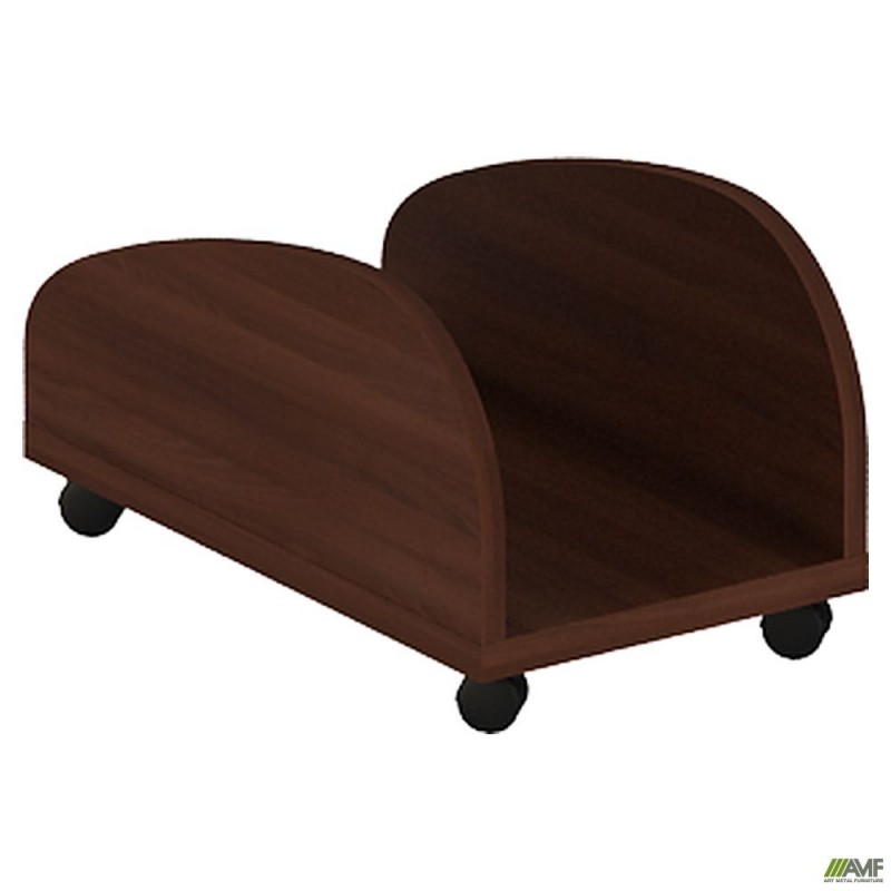 Тумба мобільна МГ-406 (290х500х280мм) горіх темний AMF