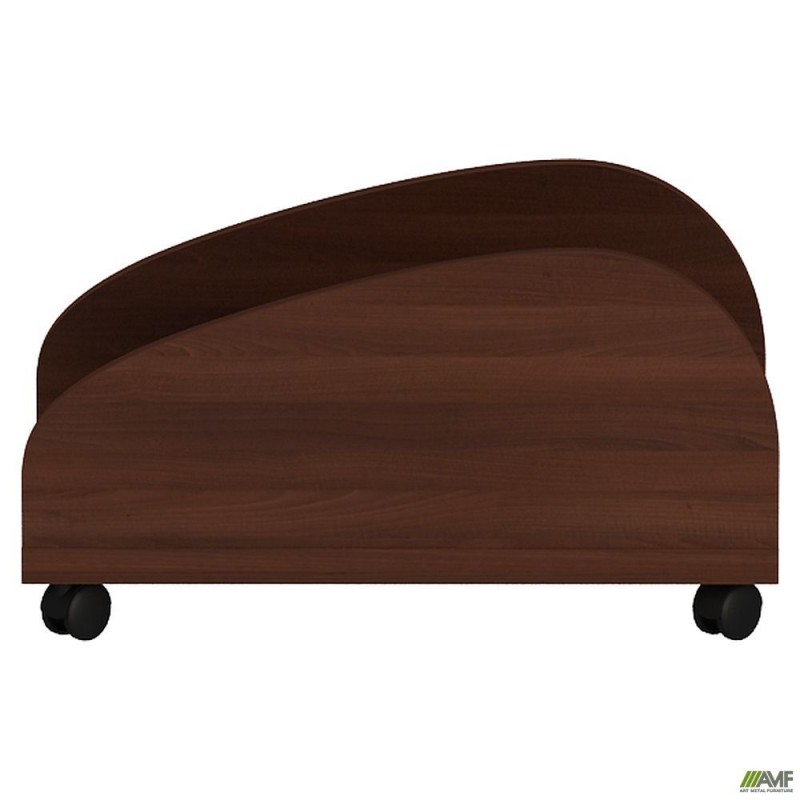 Тумба мобільна МГ-406 (290х500х280мм) горіх темний AMF