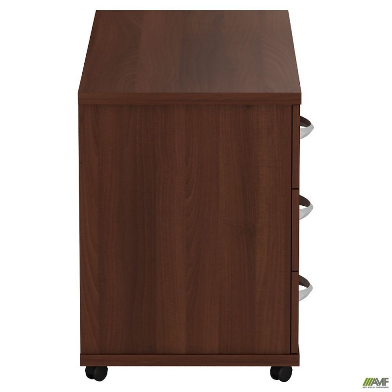 Тумба мобільна МГ-408L (1046х450х620мм) горіх темний (в зборі) AMF