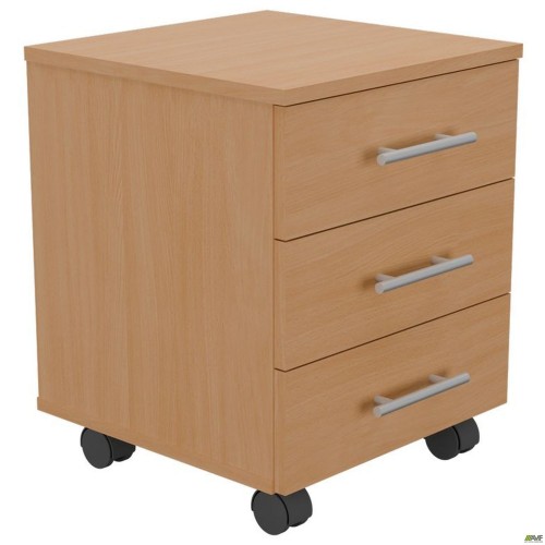 Тумба мобільна ОМ-400 (400х400х500Н) (у зборі) Бук AMF