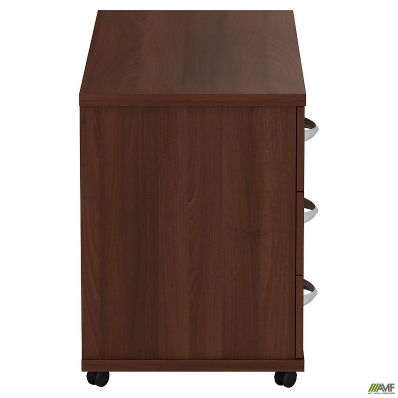 Тумба мобільна з ЦЗ МГ-408L (1046х450х620мм) горіх темний (в зборі) AMF