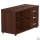 Тумба мобільна з ЦЗ МГ-408R (1046х450х620мм) горіх темний (в зборі) AMF
