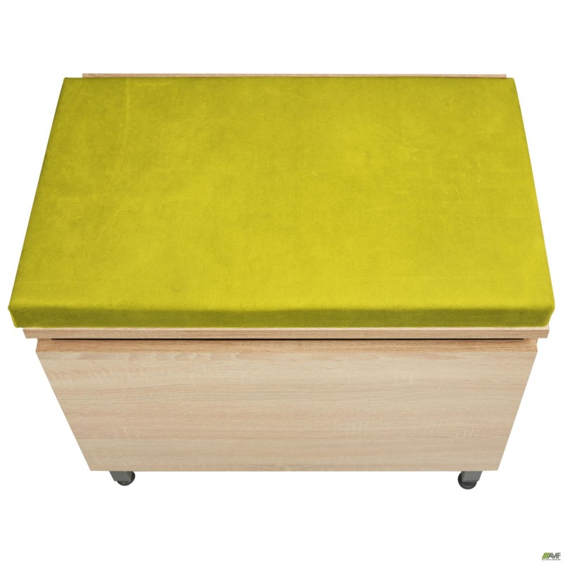 Тумба під взуття Welcome (500х400х450Н) чорний графіт, Дуб Сонома AMF