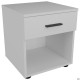 Тумба приліжкова City одна шухляда (400х400х450Н) Білий AMF
