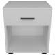 Тумба приліжкова City одна шухляда (400х400х450Н) Білий AMF