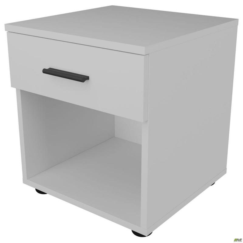 Тумба приліжкова City одна шухляда (400х400х450Н) Білий AMF
