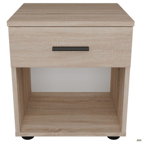 Тумба приліжкова City одна шухляда (400х400х450Н) Дуб Сонома AMF