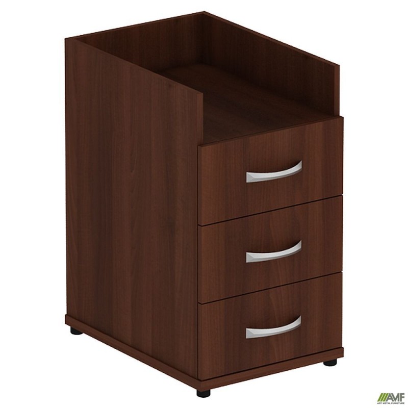 Тумба приставна МГ-411 (420х480х725мм) горіх темний (в зборі) AMF