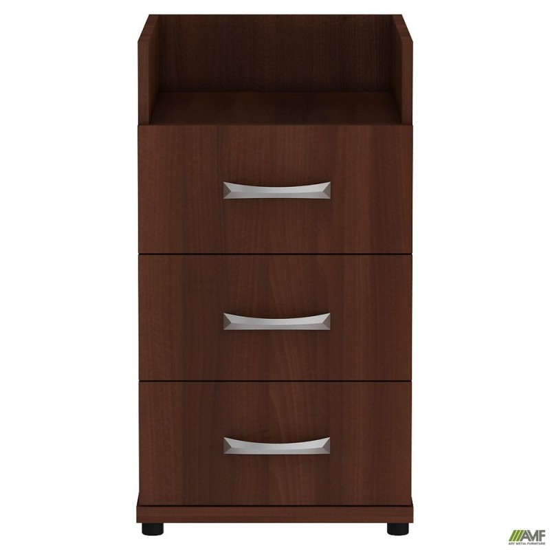 Тумба приставна МГ-411 (420х480х725мм) горіх темний (в зборі) AMF