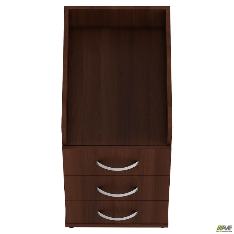 Тумба приставна МГ-411 (420х480х725мм) горіх темний (в зборі) AMF
