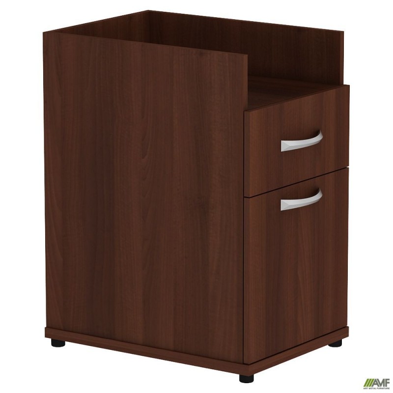 Тумба приставна МГ-413 (420х540х725мм) горіх темний (в зборі) AMF