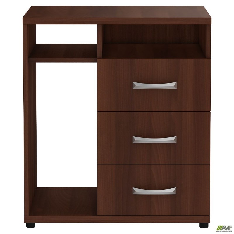 Тумба приставна МГ-415 (700х600х750мм) горіх темний (в зборі) AMF