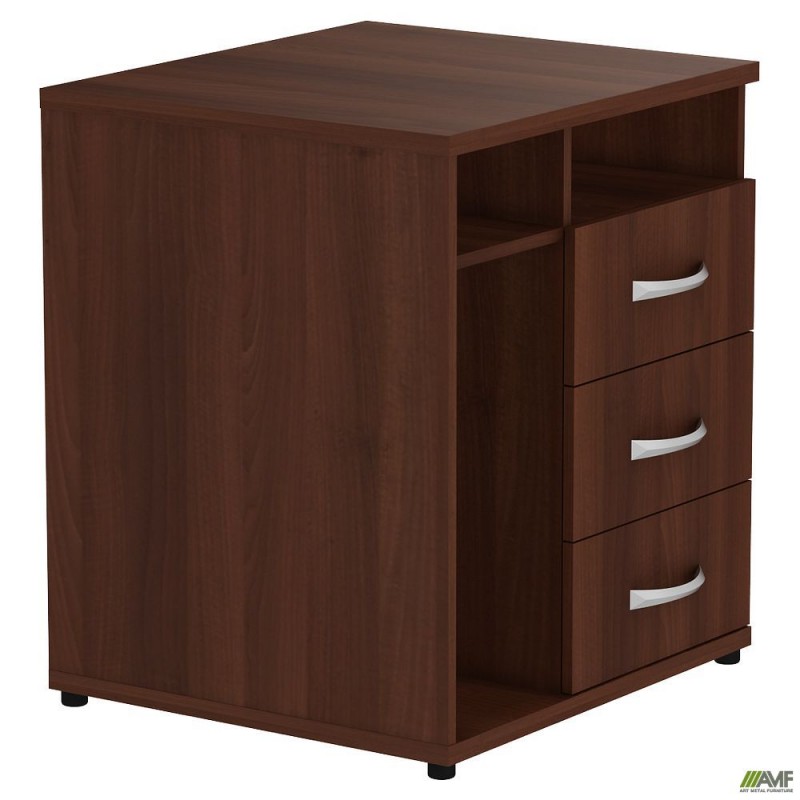 Тумба приставна МГ-415 (700х600х750мм) горіх темний (в зборі) AMF