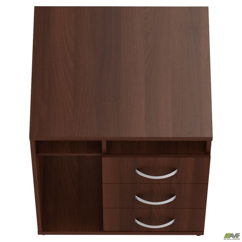 Тумба приставна МГ-415 (700х600х750мм) горіх темний (в зборі) AMF