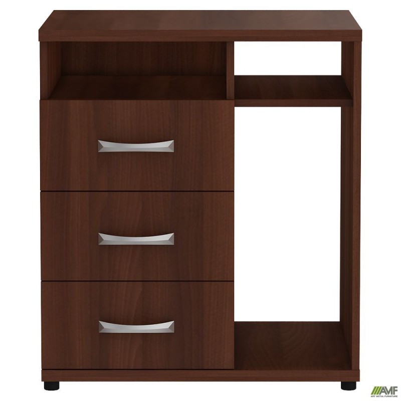 Тумба приставна МГ-416 (700х600х750мм) горіх темний (в зборі) AMF