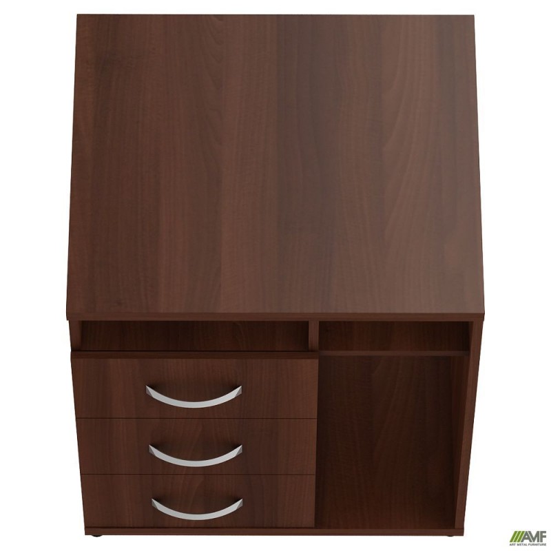 Тумба приставна МГ-416 (700х600х750мм) горіх темний (в зборі) AMF