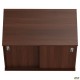Тумба приставна МГ-422 (1020х600х750мм) горіх темний (в зборі) AMF