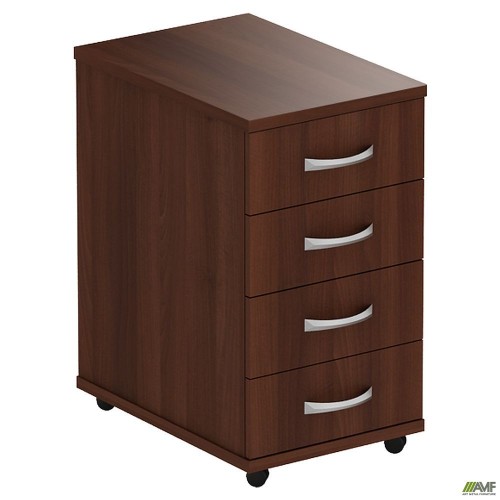 Тумба приставна з ЦЗ МГ-418 (430х600х750мм) горіх темний (в зборі) AMF