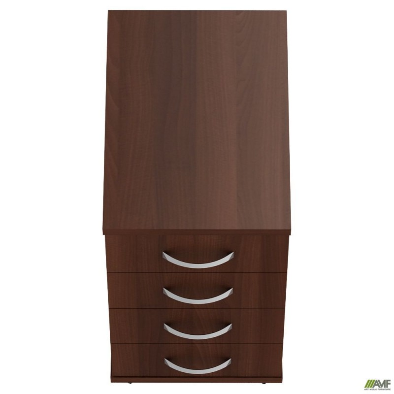 Тумба приставна з ЦЗ МГ-418 (430х600х750мм) горіх темний (в зборі) AMF