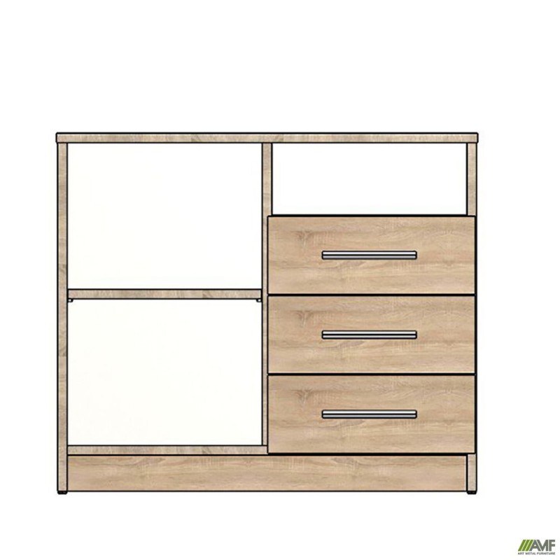 Тумба Універсальна ОМ-411 (700х420х600Н) Дуб Сонома AMF