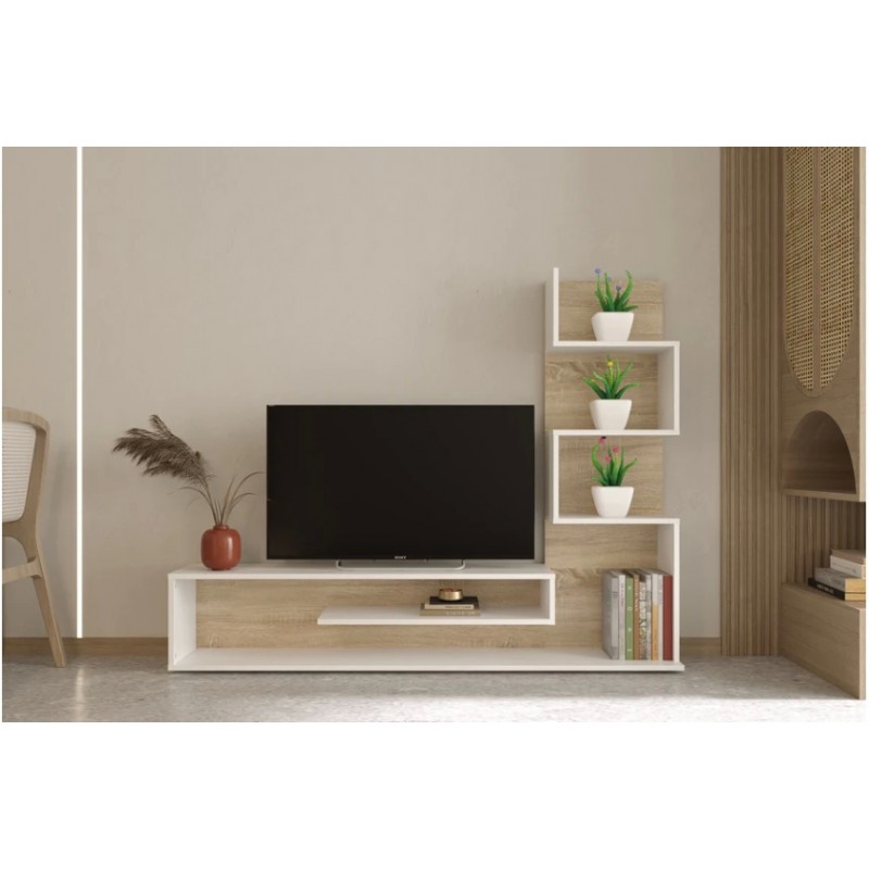 Стінка у вітальню Снейк Гербор Німфеа альба/дуб сонома