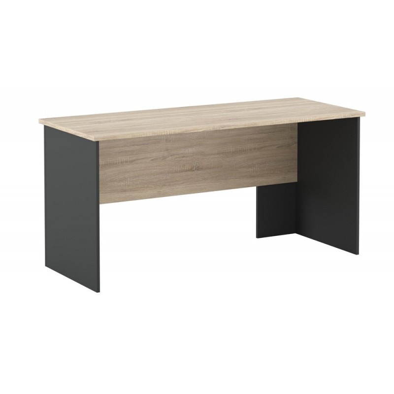 Стіл письмовий Офіс Нью BIU160 Гербор Антрацит/дуб сонома