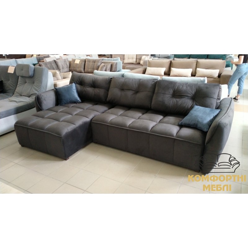 Кутовий диван "Конті" (дві короткі боковини) СТІМ