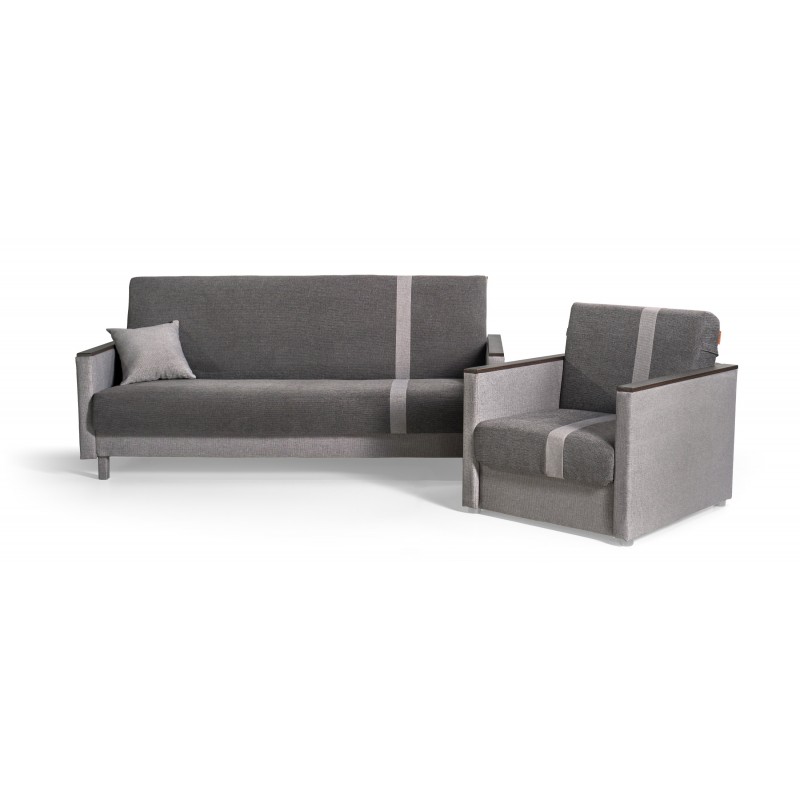 Диван КНИЖКА мʼякий бік  аляска 97/аляска 08 Київський Стандарт