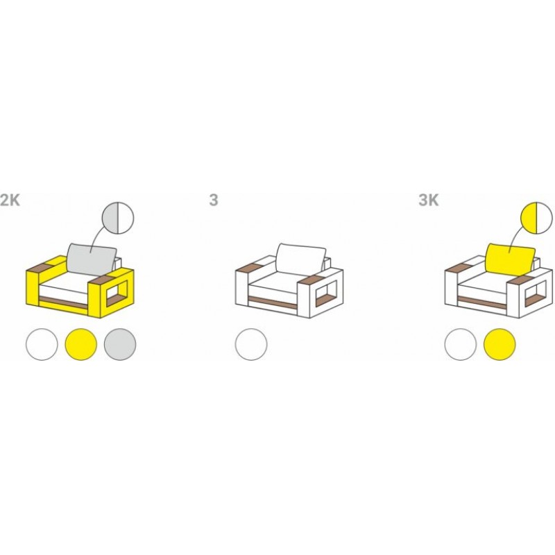 Крісло бік Греція розкладне Київський Стандарт