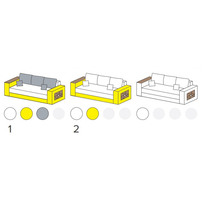 Диван ЦИКЛОН Київський Стандарт