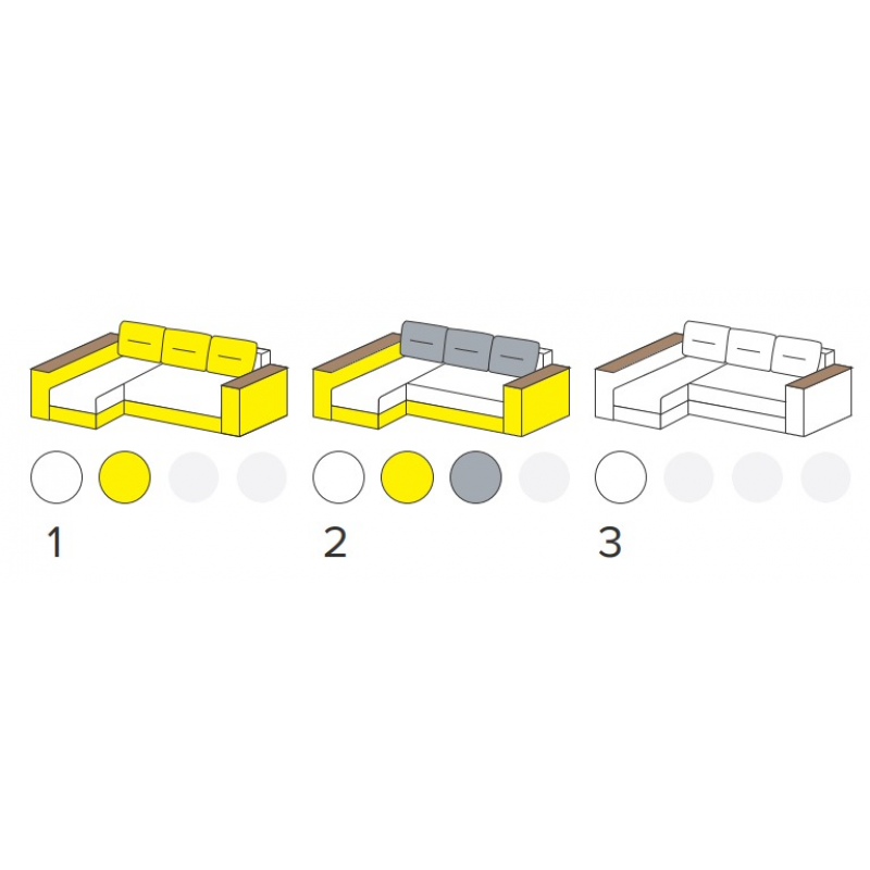 Диван кутовий ВАЛЕНТИН Київський Стандарт